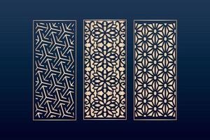 decorative elementsborder frame borders pattern islamic pattern files dxf Laser cut panel template, cnc files vector