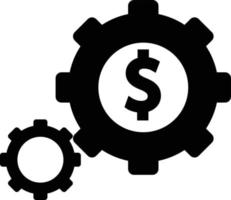 money management icon on white background. business sign. asset management symbol. vector
