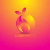 all kinds of logos with gradient colors vector