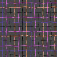 Geometric grunge texture. Abstract square seamless pattern. vector