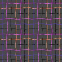 Geometric grunge texture. Abstract square seamless pattern. vector