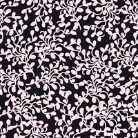 Seamless  dark pattern with bouquets drawn in a flat style for gift wrapping vector