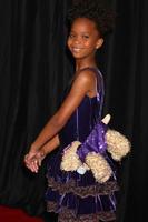 Los Ángeles, 12 de enero - Quvenzhane Wallis llega a los premios de críticos de cine 2013 en el hotel intercontinental el 12 de enero de 2013 en Century City, CA foto