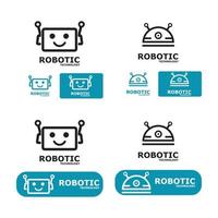 Robot icon vector