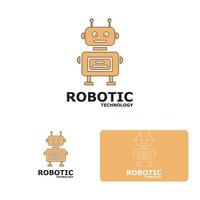 Robot icon vector