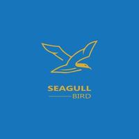 Seagull  Bird logo icon  vector designs