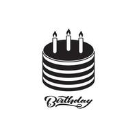 Cake sign icon vector illustration