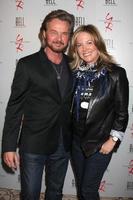 LOS ANGELES, MAR 16 - Stephen Nichols, Maria Bell arrives at the Young and Restless 39th Anniversary Party hosted by the Bell Family at the Palihouse on March 16, 2012 in West Hollywood, CA photo