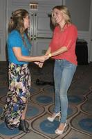 LOS ANGELES, AUG 15 - Melissa Claire Egan, Kelly Sullivan at the The Young and The Restless Fan Club Event at the Universal Sheraton Hotel on August 15, 2015 in Universal City, CA photo