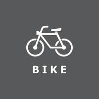 plantilla de diseño de vector de icono de bicicleta