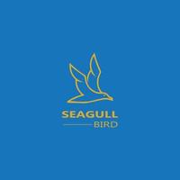 Seagull  Bird logo icon  vector designs