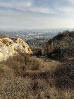 Fairy cliff view of Budapest photo