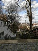 Miskolc cityscape on the way down from the Avas lookout photo