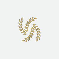 Agriculture wheat  logo vector