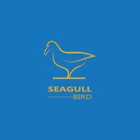 Seagull  Bird logo icon  vector designs