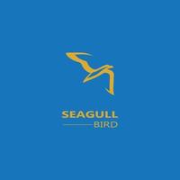 Seagull  Bird logo icon  vector designs