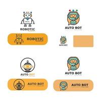 Robot icon vector