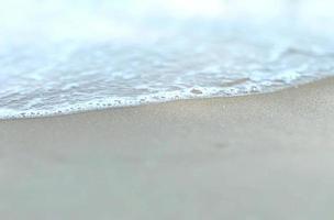 Beach background with romantic sand photo