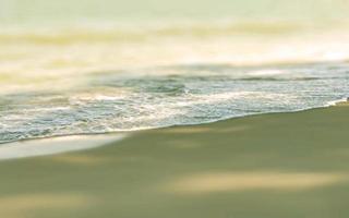 Beach background with romantic sand photo