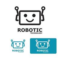 Robot icon vector