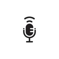 Microphone Icon vector Design Template