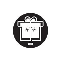 Gift Box Icon Vector