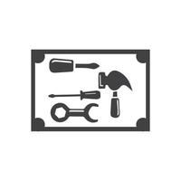 Service Tools vector icon illustration design template