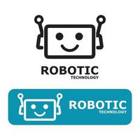 vector icono de robot