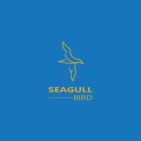 Seagull  Bird logo icon  vector designs