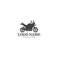 Motorcycle Icon Vector Design Template