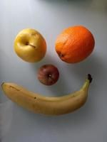 fruit on a table photo