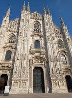 Cathedral church in Milan photo