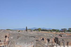 Pompeii archeological site in Pompeii photo