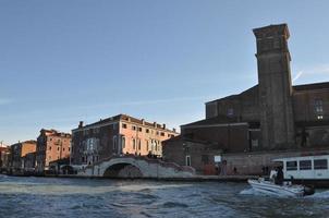 vista de la ciudad de venecia foto