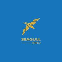 Seagull  Bird logo icon  vector designs