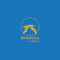 Seagull  Bird logo icon  vector designs