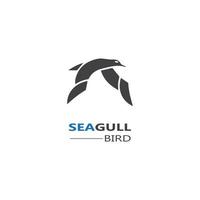 Seagull  Bird logo icon  vector designs