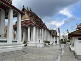 ancient place ancient thai temple sacred things thailand photo