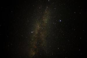 Milky way galaxy with stars and space dust in the universe photo