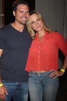 LOS ANGELES, AUG 15 - Joshua Morrow, Kelly Sullivan at the The Young and The Restless Fan Club Event at the Universal Sheraton Hotel on August 15, 2015 in Universal City, CA photo
