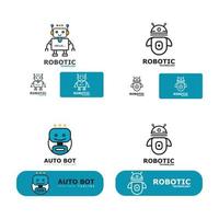 Robot icon vector