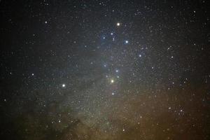 Close up - A wide angle view of the Antares Region of the Milky Way photo