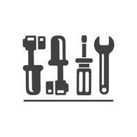 Service Tools vector icon illustration design template