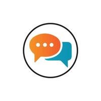 Speech bubble icon vector illustration