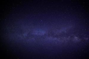 Milky way galaxy with stars and space dust in the universe photo