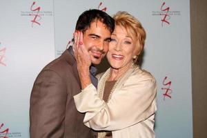 LOS ANGELES, AUG 26 - Thom Bierdz, Jeanne Cooper attending the Young and Restless Fan Dinner 2011 at the Universal Sheraton Hotel on August 26, 2011 in Los Angeles, CA photo