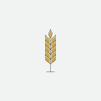 agricultura trigo logo vector