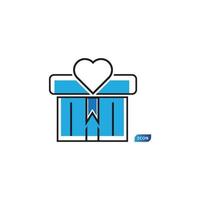 Gift Box Icon Vector