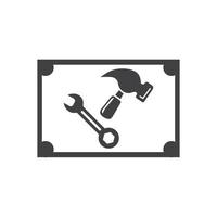 Service Tools vector icon illustration design template