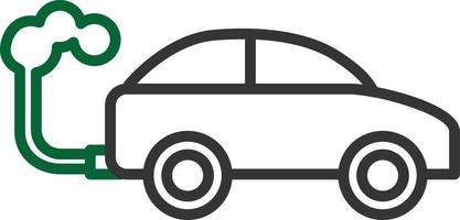 Car Line Two Color vector